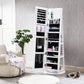 مرايا طويله لغرف النوم مع خزائن ومنظم للمكياج والمجوهرات Full Length Dressing Mirror With Jewellery Storage Organiser